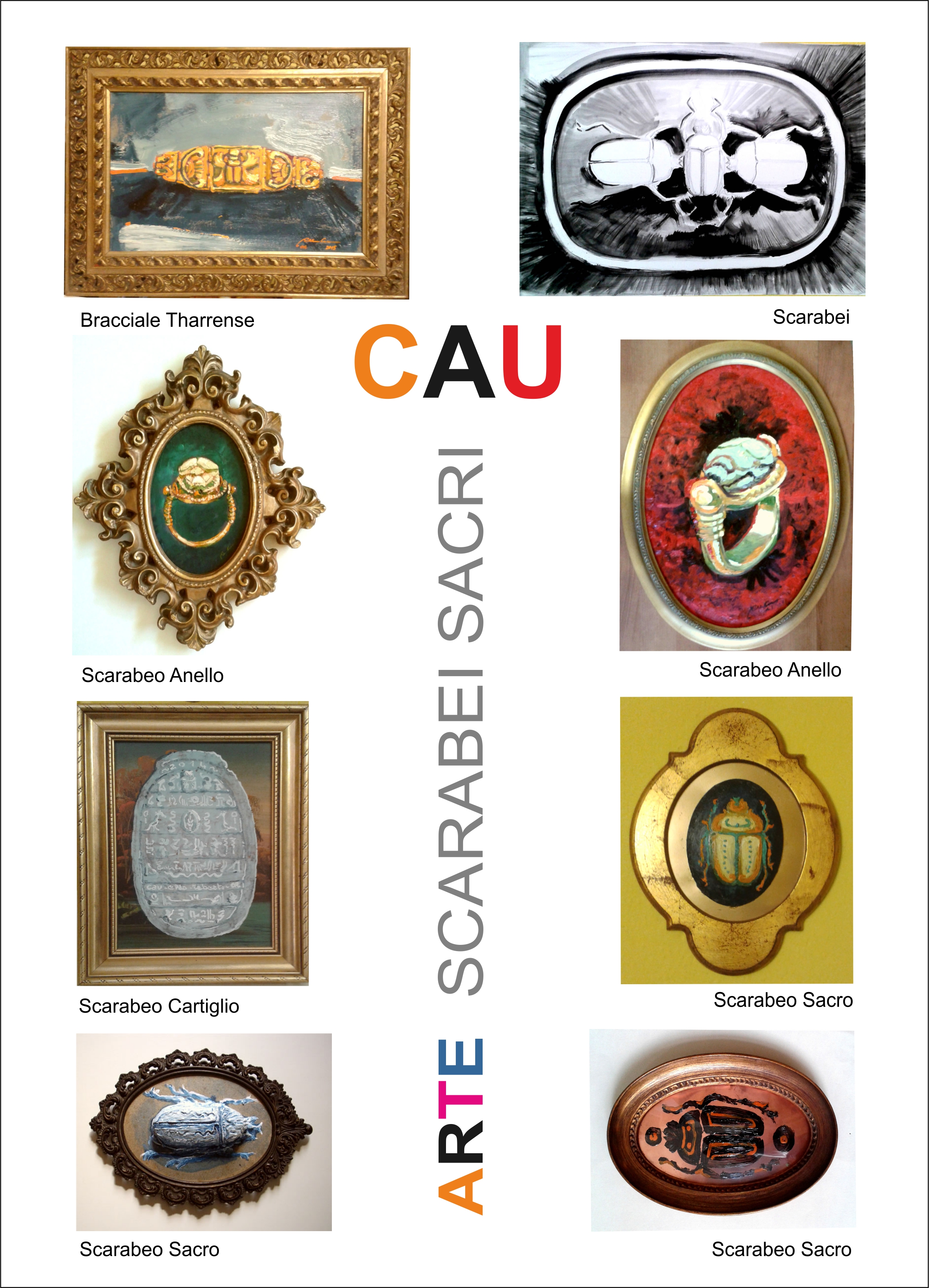 CAU Contemporary Art - Scarabei Sacri